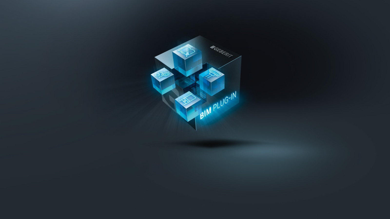 Geberit BIM Plug-in med de individuella modulerna