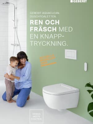 Geberit AquaClean produktbroschyr Geberit AquaClean produktbroschyr