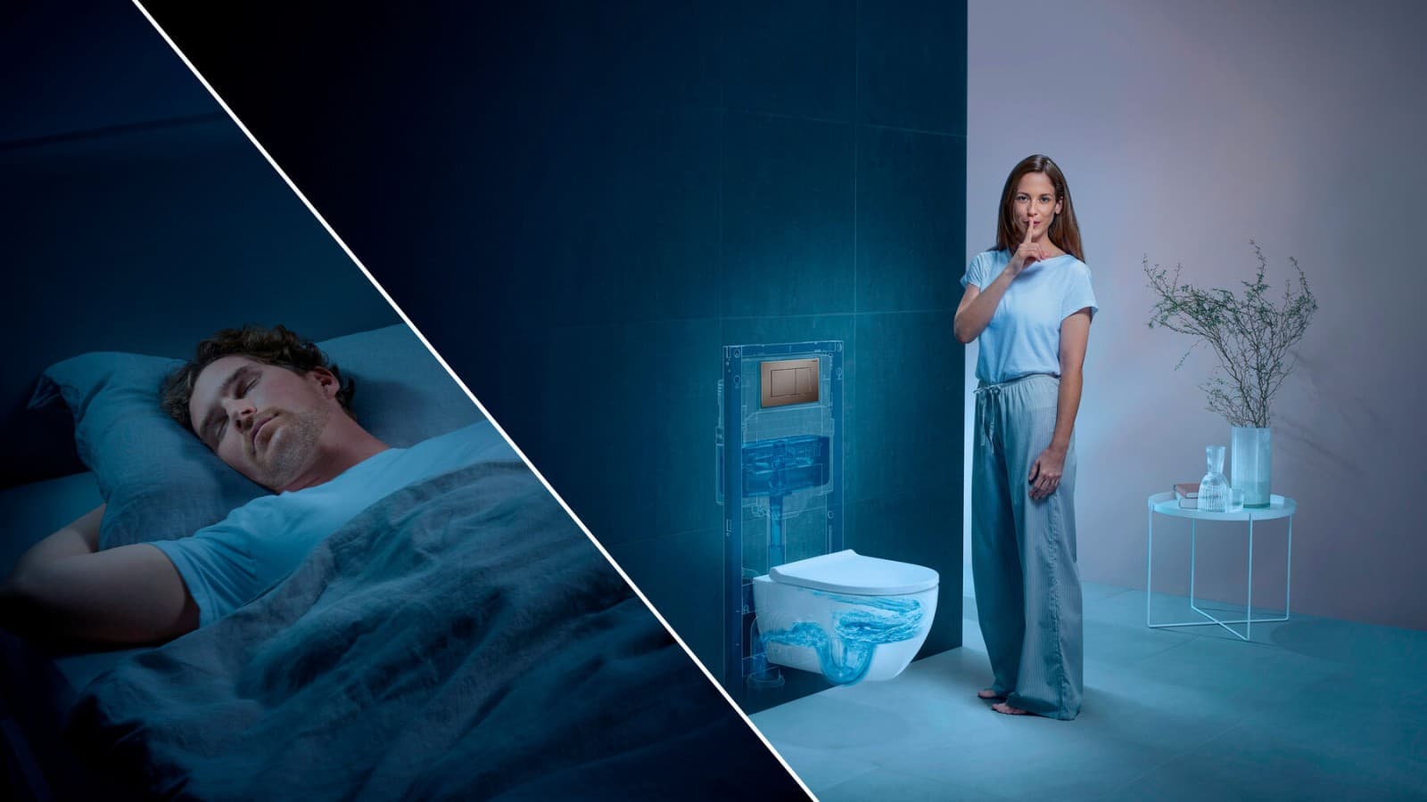 Geberit WC-system: Den tysta spolningen Geberit WC-system: Den tysta spolningen