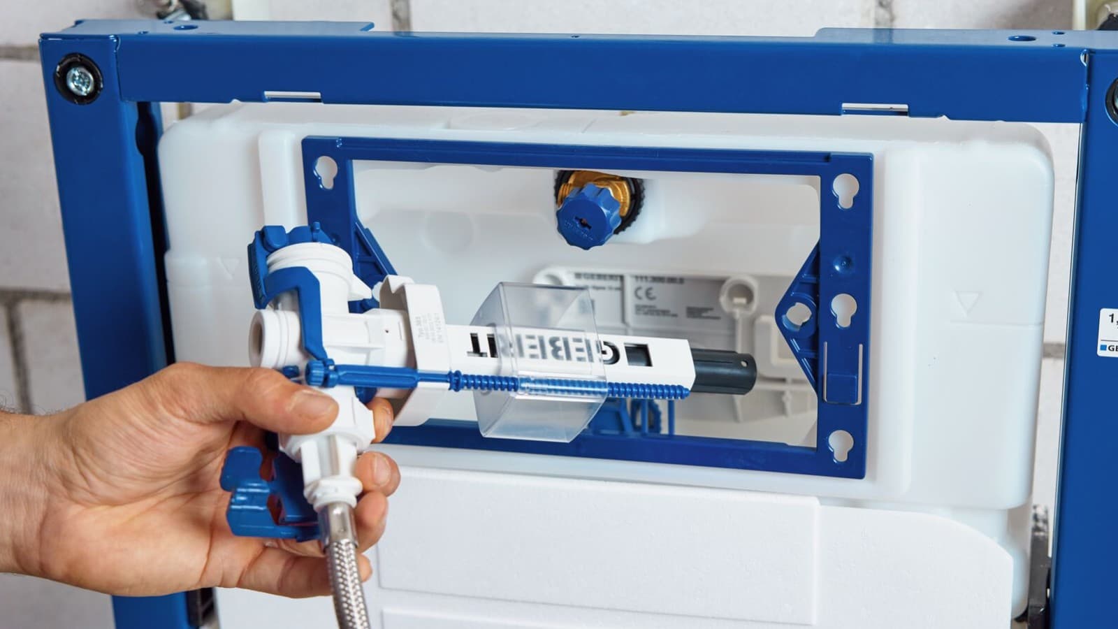 Geberit DuoFix och Geberit Typ 383 påfyllningsventil för cistern Geberit DuoFix och Geberit Typ 383 påfyllningsventil för cistern