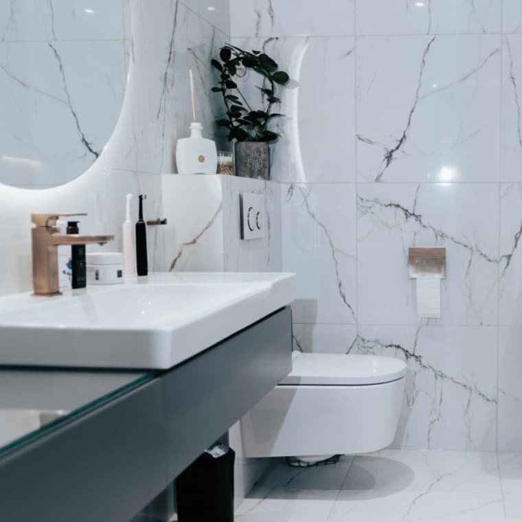 Nyrenoverat badrum Nyrenoverat badrum