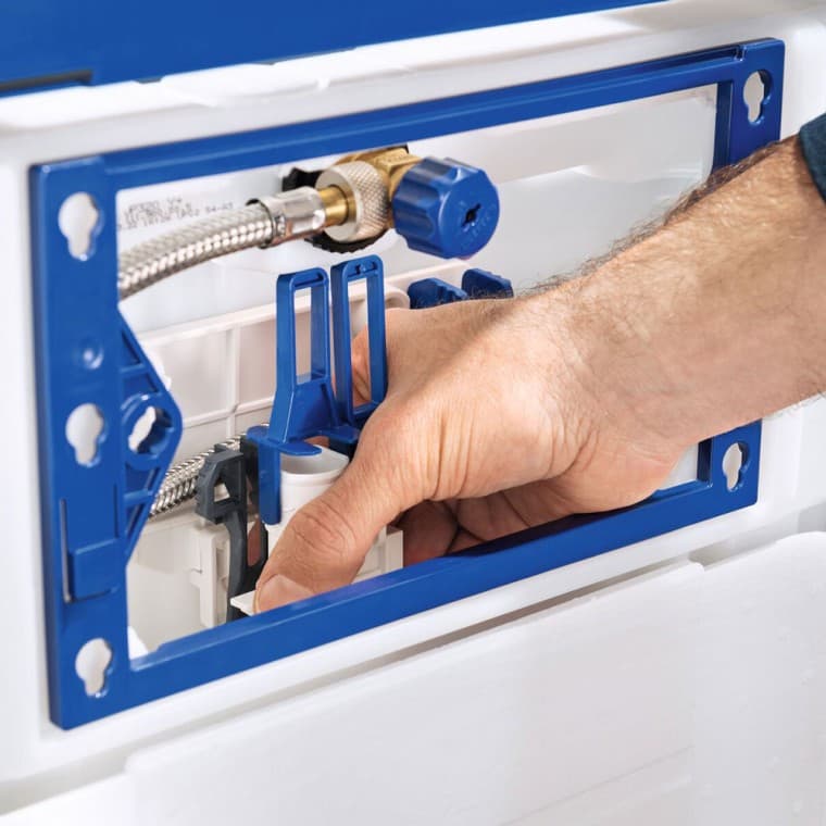 Geberit Typ 212 spolventil: Ventilerna är enkla att installera och ta bort tack vare kompakta dimensioner Geberit Typ 212 spolventil: Ventilerna är enkla att installera och ta bort tack vare kompakta dimensioner