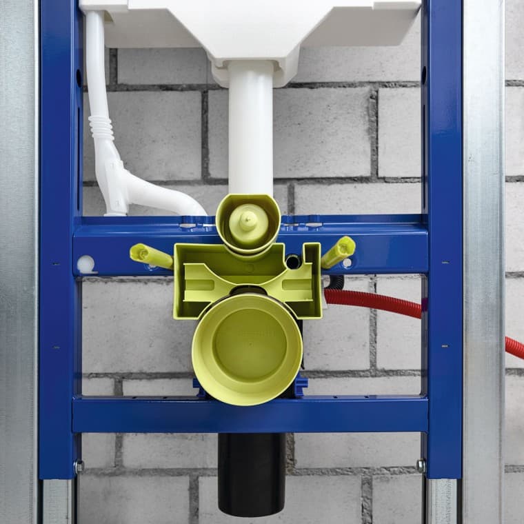 Ett skyddshölje säkerställer att lådan förblir ren under byggarbetet Ett skyddshölje säkerställer att lådan förblir ren under byggarbetet