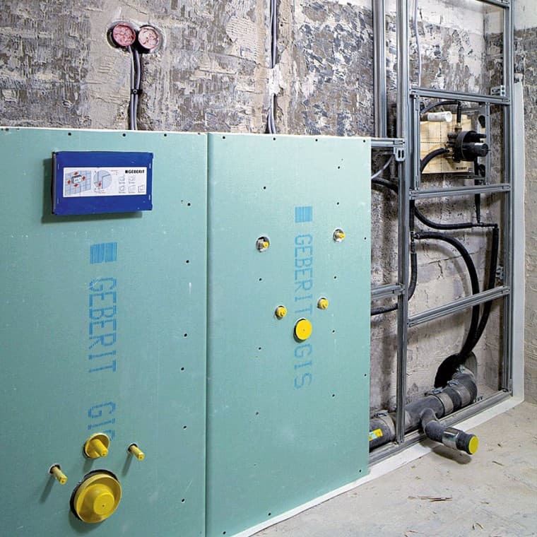 Paneler för Geberit GIS stödsystem Paneler för Geberit GIS stödsystem