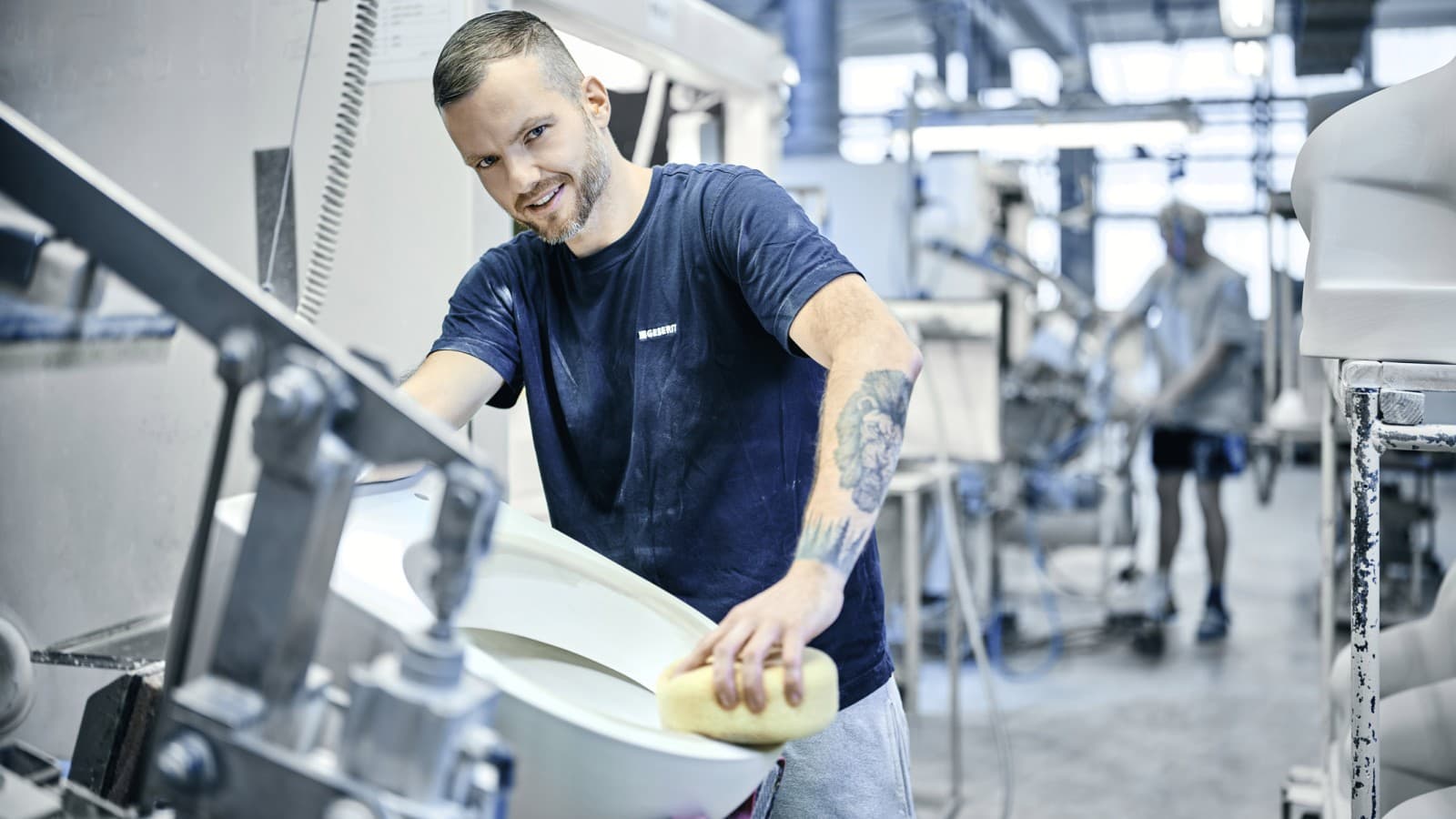 Geberit medarbetare - Människan på Geberit Geberit medarbetare - Människan på Geberit
