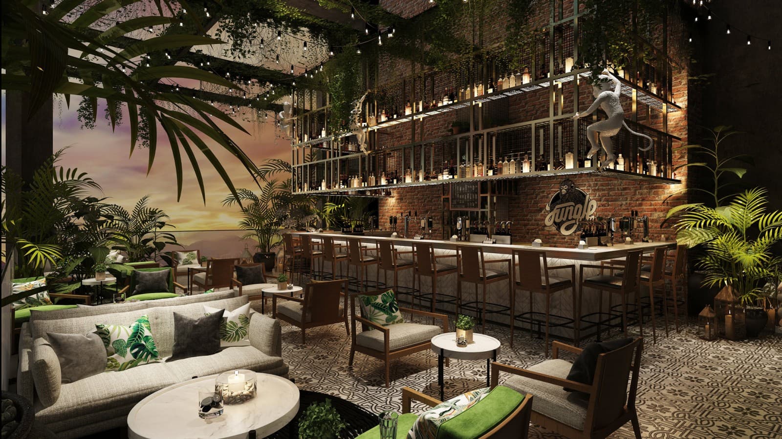 Marriott Hotel Kampala hotellbar (© MMAC Dubai) Marriott Hotel Kampala hotellbar (© MMAC Dubai)
