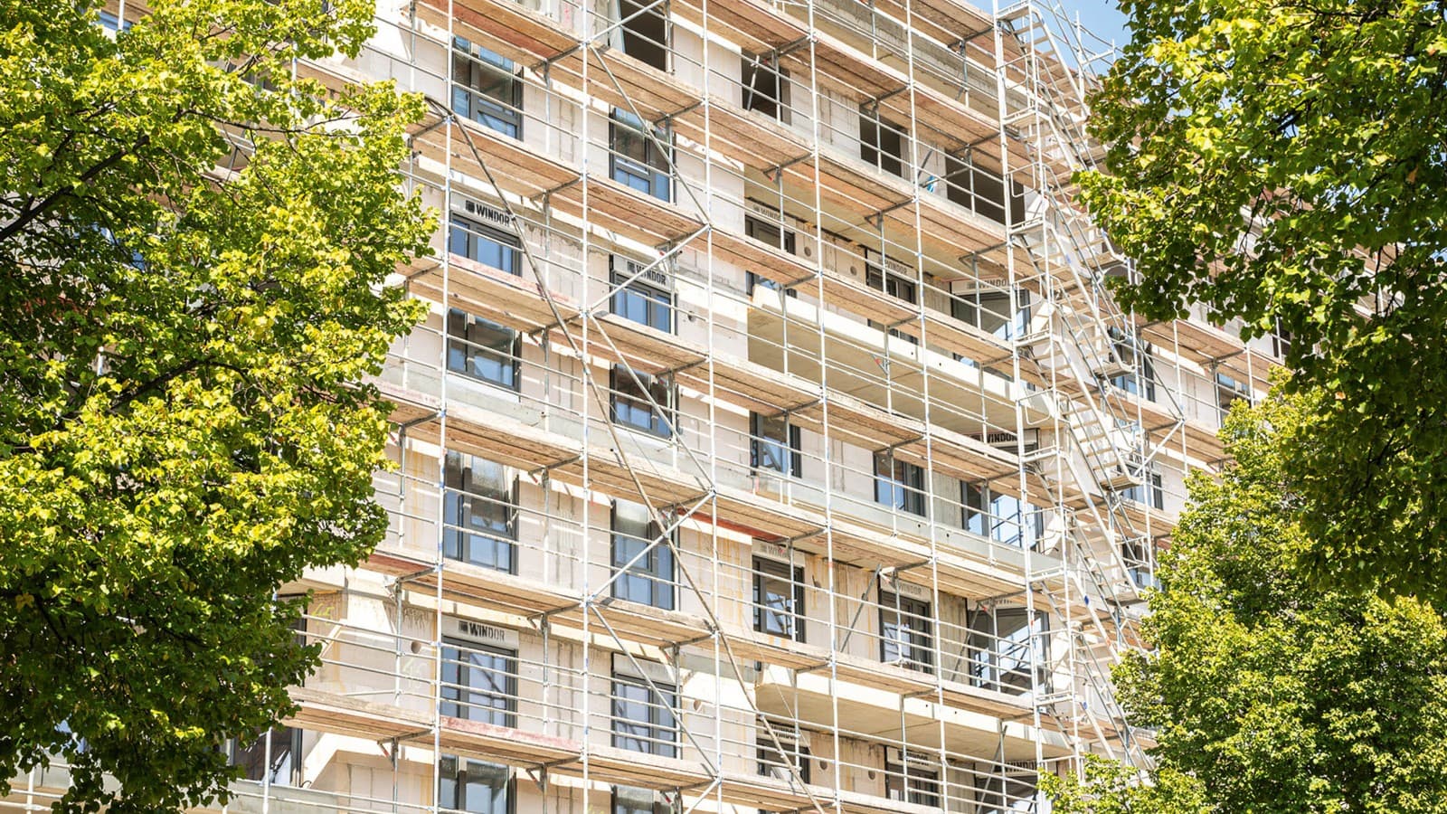 Europakarree Erfurt bostadsprojekt med Geberit SuperTube Europakarree Erfurt bostadsprojekt med Geberit SuperTube