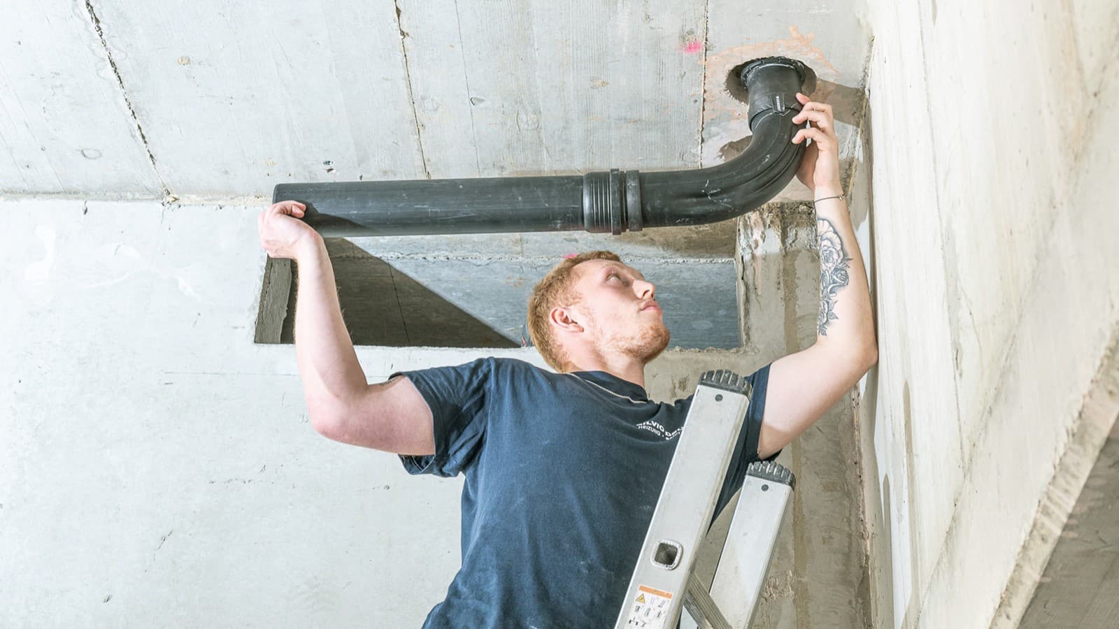 En takgenomföring med SuperTube-teknik som gör en bypass överflödig En takgenomföring med SuperTube-teknik som gör en bypass överflödig