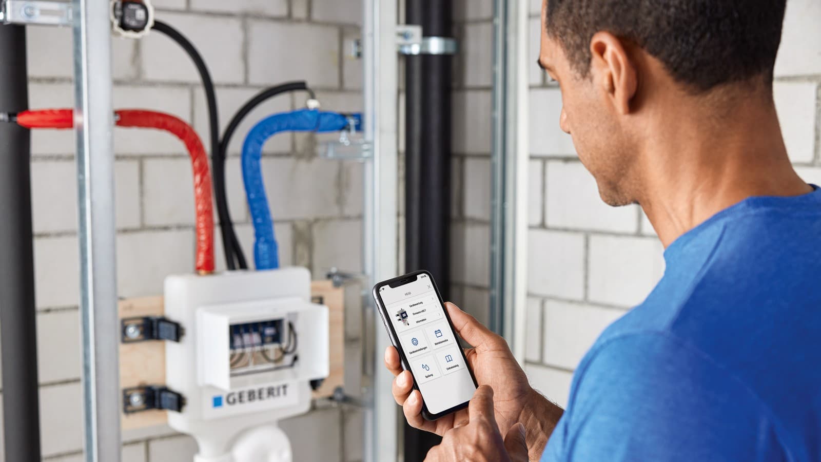 Fjärrunderhåll via Geberit Connect Fjärrunderhåll via Geberit Connect