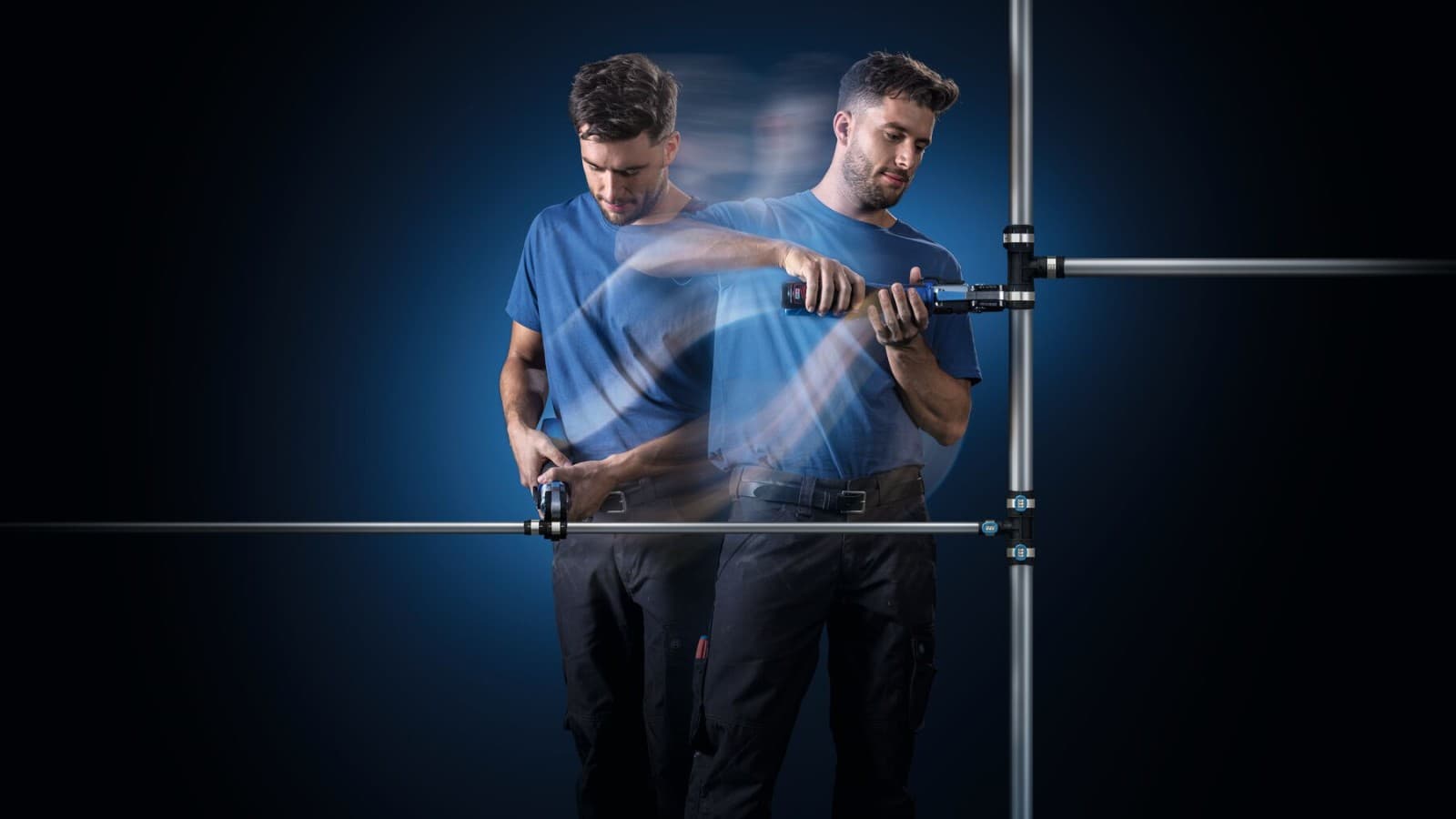 Enkel installation med Geberit FlowFit Enkel installation med Geberit FlowFit