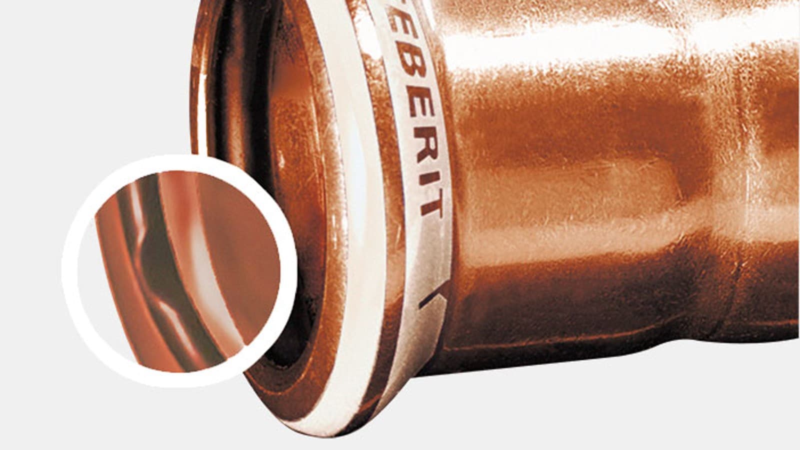 Geberit Mapress Koppar med O-ring Geberit Mapress Koppar med O-ring