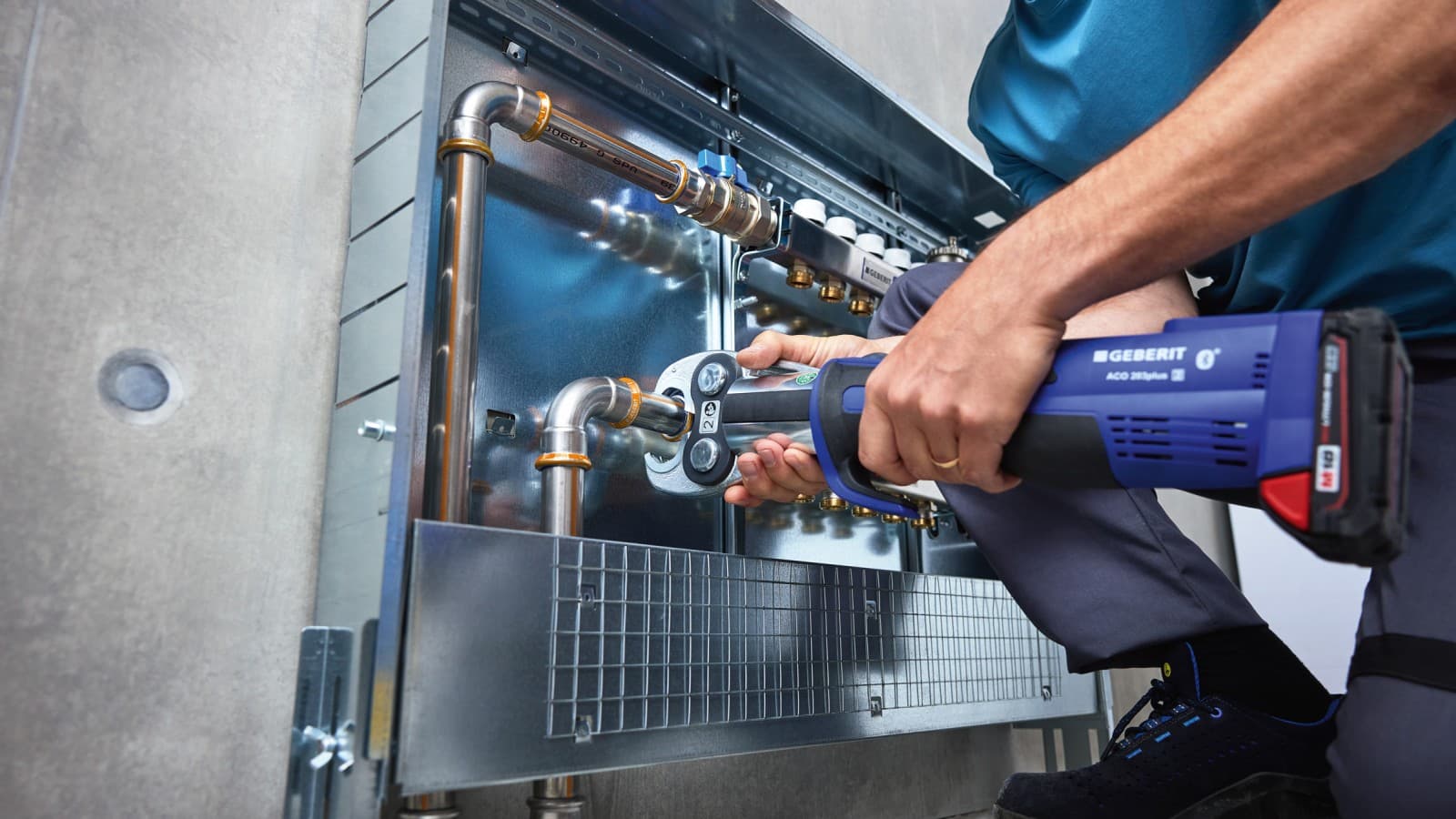 Geberit Mapress Therm bearbning vid värmeinstallationer Geberit Mapress Therm bearbning vid värmeinstallationer